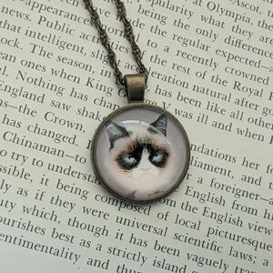 Grumpy Cat Necklace